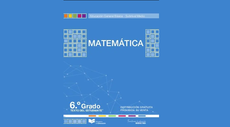 texto de matematicas 6